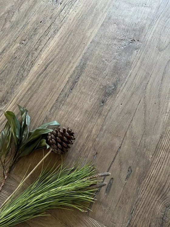 Image 1 of Large Provence farmhouse table in solid oak - 300 x 100 cm