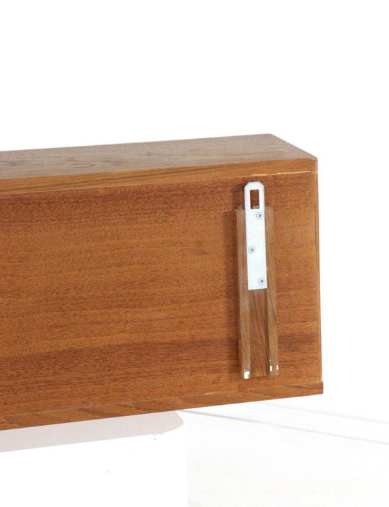 Image 1 of Deens massief teak wandplank plank vintage