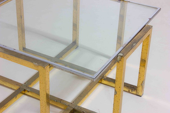 Image 1 of Tavolino da caffè in ottone Regency