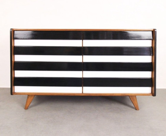 Image 1 of Chest of drawers U-450 Black&White by Jiří Jiroutek, 60s