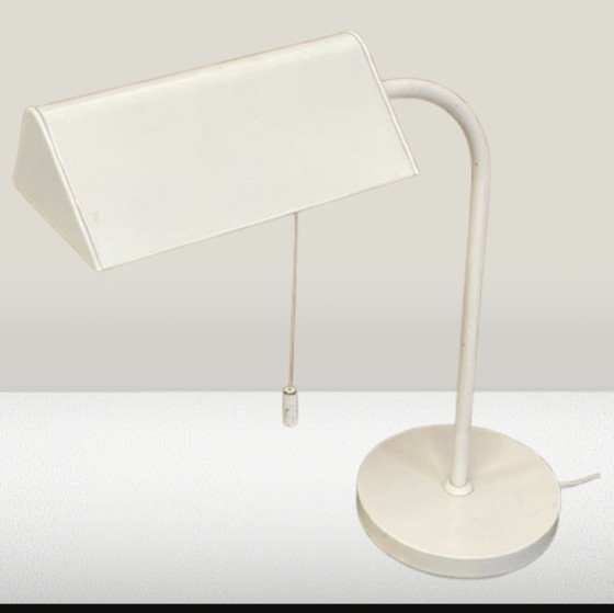Vintage Bankamp Leuchten Desk Lamp White Metal (photo 2 of 5)