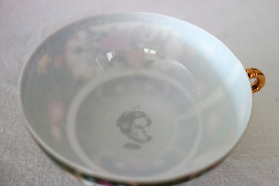 Image 1 of 4 tazze e piattini Yamasen fine china Giappone