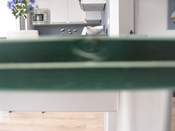 Image 1 of table à manger moderne en verre