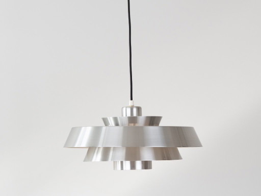Dänische Vintage Nova Pendelleuchte von Jo Hammerborg, Fog Og Morup, 1963