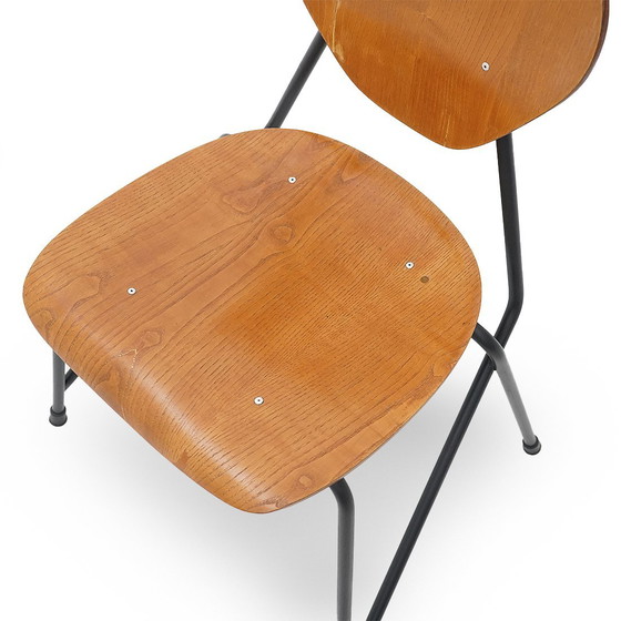 Image 1 of 4 chaises par Aurelio Villari pour Isa Bergamo, années 1950