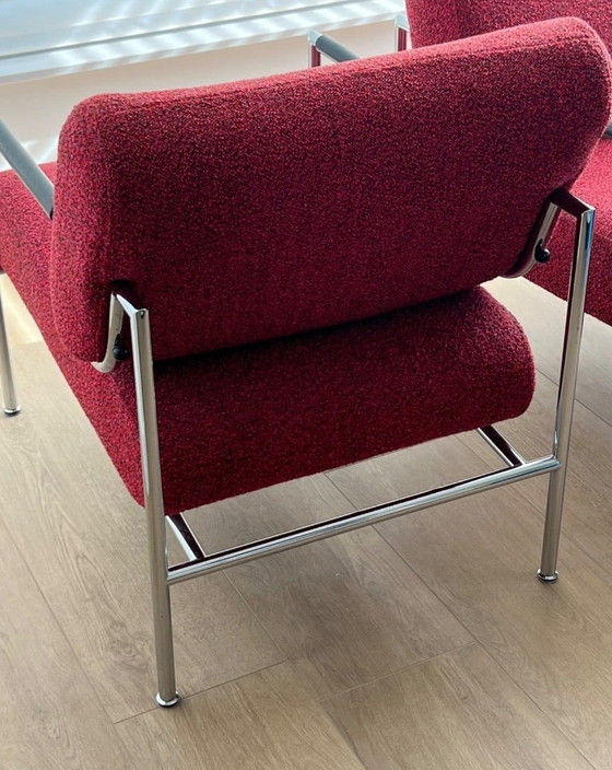2x Gazette Leolux – Fauteuils, Textile, Metal (photo 4 of 5)