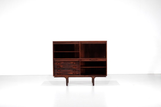 Buffet modèle 504 conçu par Gianfranco Frattini pour Bernini, Italie 1960s. – Vitrines, Wood, Vintage (photo 3 of 20)