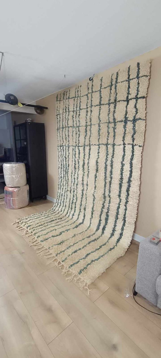 Image 1 of Berber carpet rug new wool moroccan Carpet - 332 x 201 cm 300 x 200 m Type B12.7