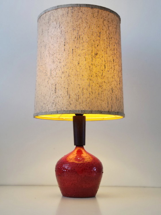 Image 1 of Vintage fat lava table lamp, Germany 1960
