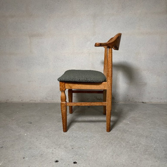 Image 1 of 5 x Henning Kjærnulf Esszimmerstühle — Eiche, 1960er Jahre