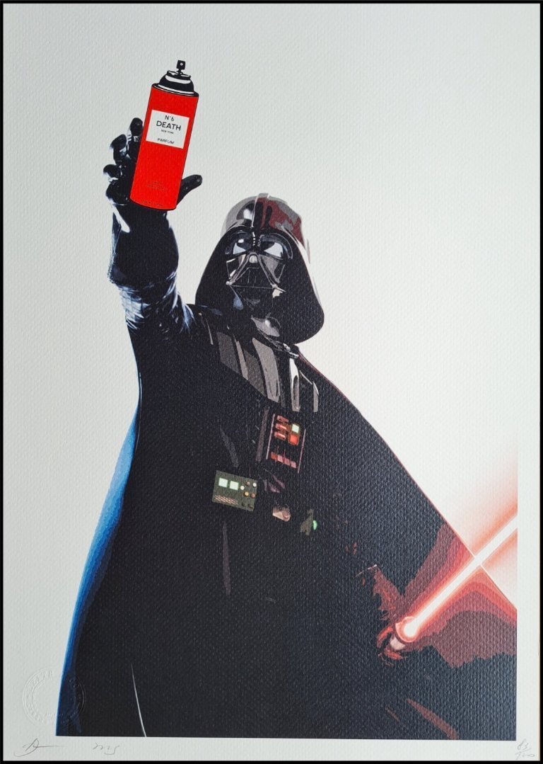 DEATH NYC ポップアート ダースベーダー　7枚セット Death Nyc - Darth Vader - Limited Edition With Certificate | €405