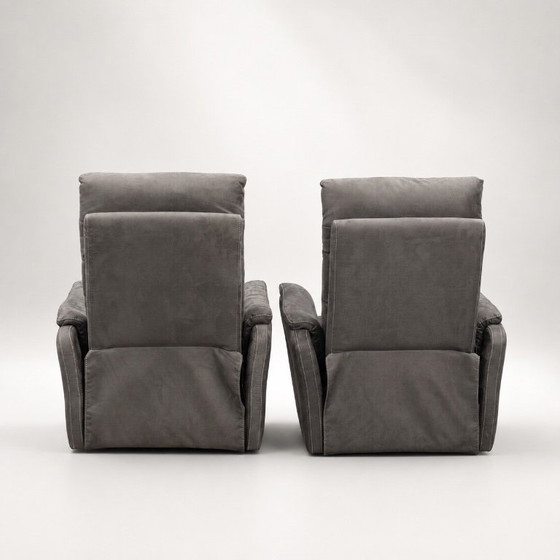 Image 1 of Zwei elektrisch verstellbare Relaxsessel – Verstellbare Lounge-Sessel, modernes Komfortdesign