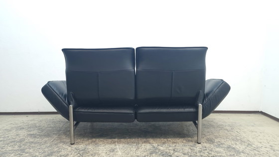 Image 1 of Sofá de diseño De Sede ds 450, sofá de cuero, sofá negro funcional.