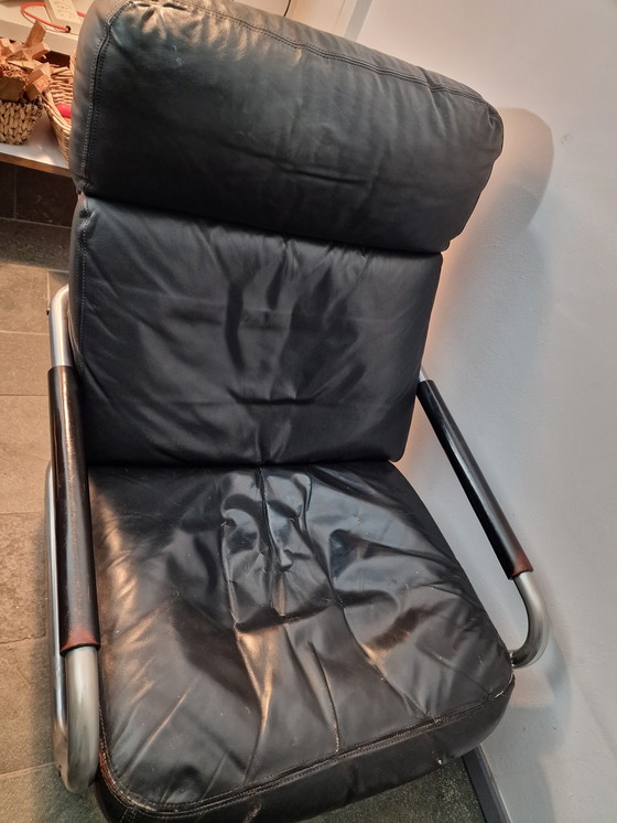 Image 1 of Twee originele Jan des Bouvrie “Oberman” fauteuils – tijdloos design