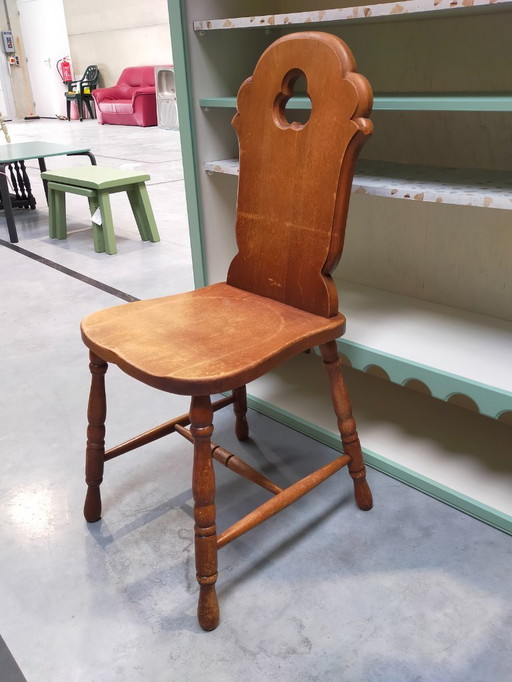 Eiken houten stoel