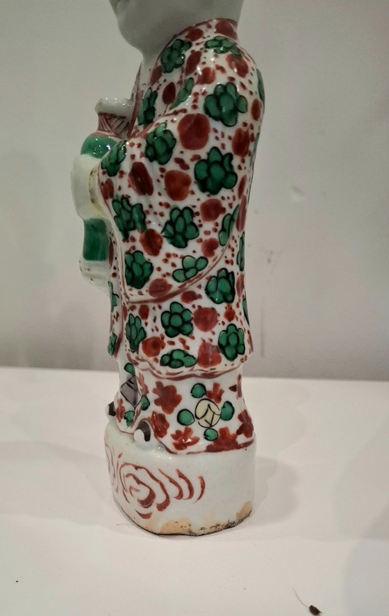 Image 1 of Chinese Family Verte Porcelain figurine