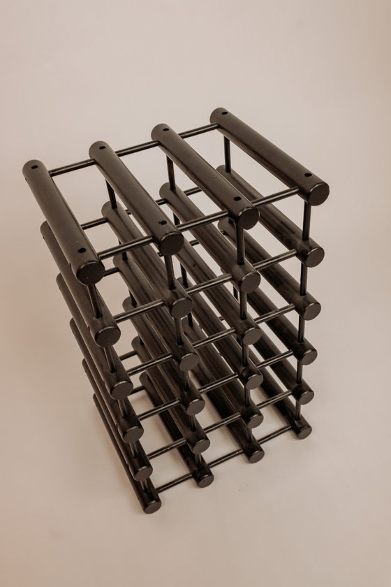 Image 1 of Vintage wijnrek van Richard Nissen voor Langaa Denmark