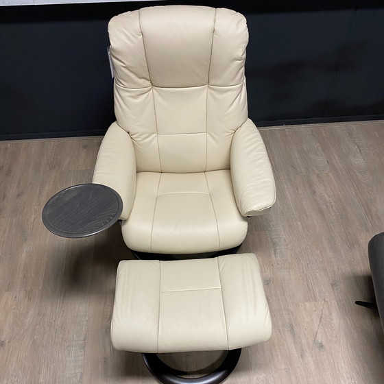 Image 1 of Stressless Mayfair relaxfauteuil small met hocker