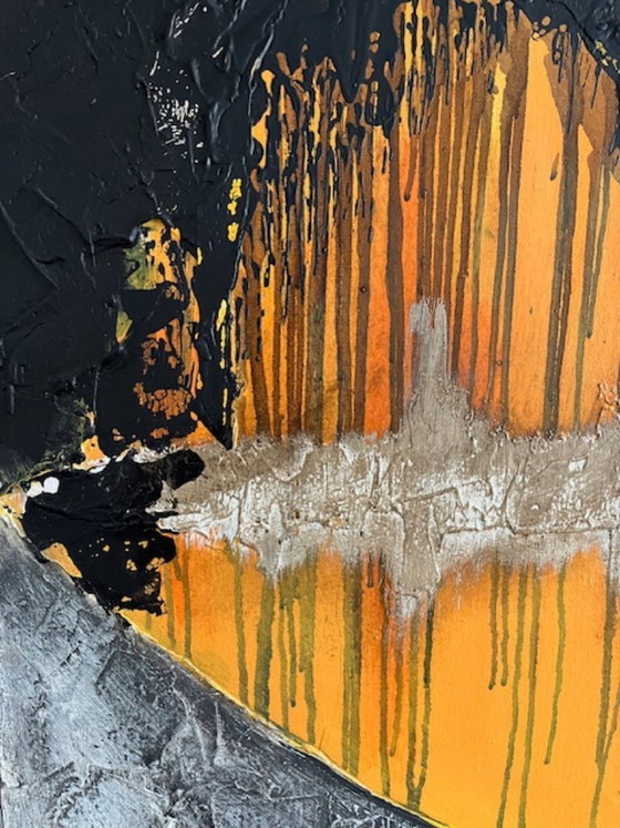 Image 1 of Gran cuadro abstracto de 150 x 150 cm.