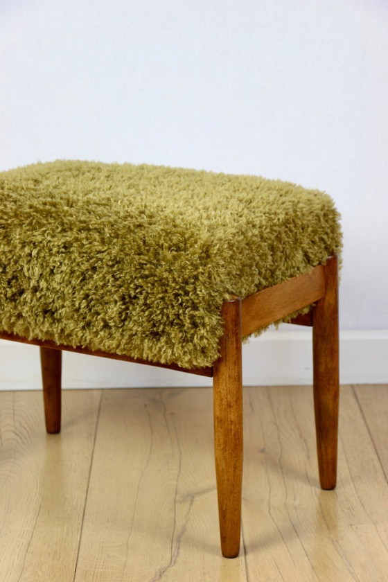 Image 1 of Edmund Homa Barhocker, hochsitzig, Haarfarbe Khaki/Olive