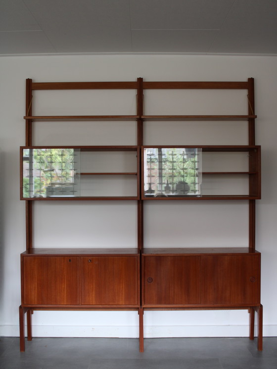 Sistema da parete modulare autoportante Noord vintage "Veggen De Luxe" di Torbjørn Afdal e Rolf Hesland per (photo 6 of 12)