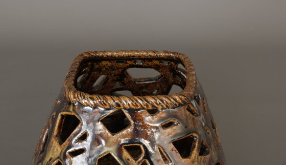 Image 1 of Vaso ikebana in ceramica