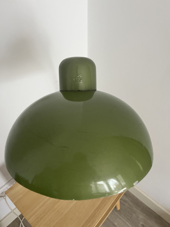 Image 1 of Beautiful Sis Bauhaus Vintage Green Desk Lamp