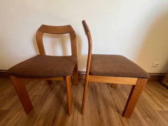 Image 1 of 2 wooden chairs