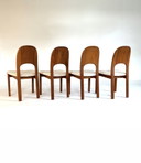 4 sedie danesi vintage, Holstebro Furniture Factory anni '70