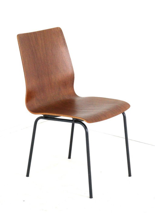 Friso Kramer for Auping Euroika pylwood chair vintage | 2 pieces available