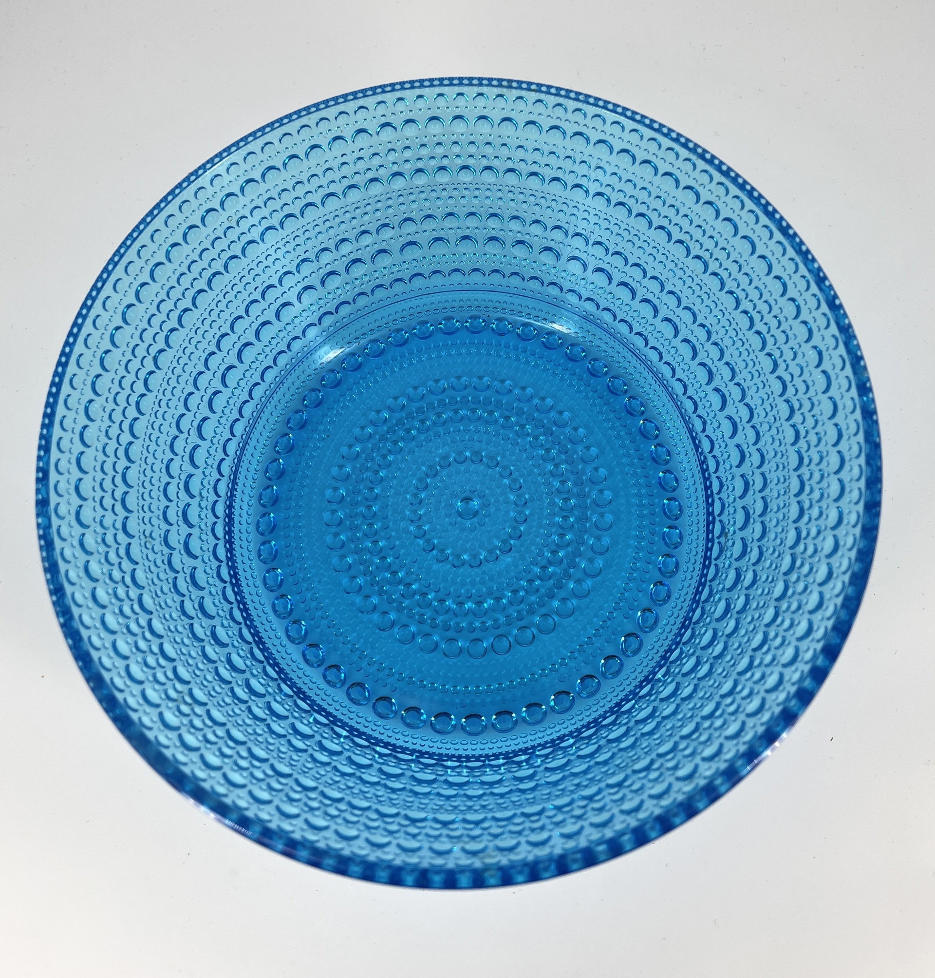 Iitalla Kastehelmi Tauperle bowl Bowl by Oiva Toikka 1964 Vintage