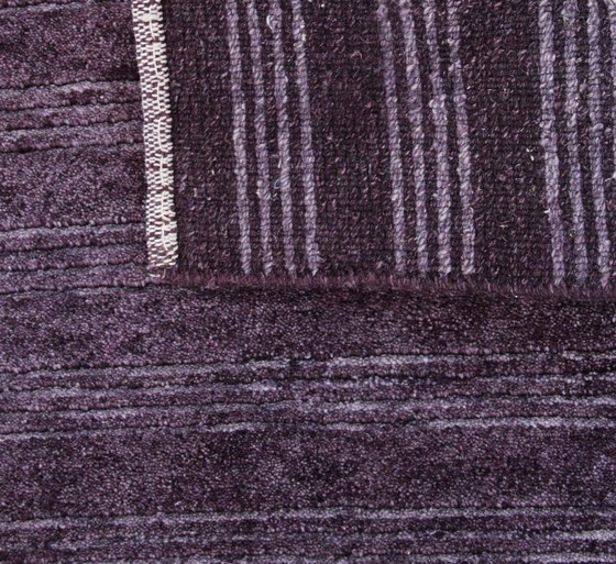 Modern Designer hand-knotted Wool Rug New & Unused 177 x 122 cm, Rugs & carpets, Purple (photo 7 of 9)