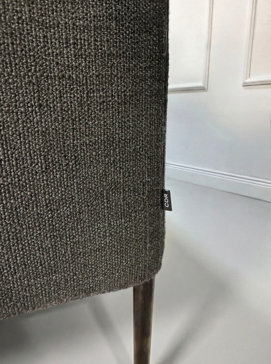 Image 1 of COR Pilotis Designer Sofa Grau Stoff