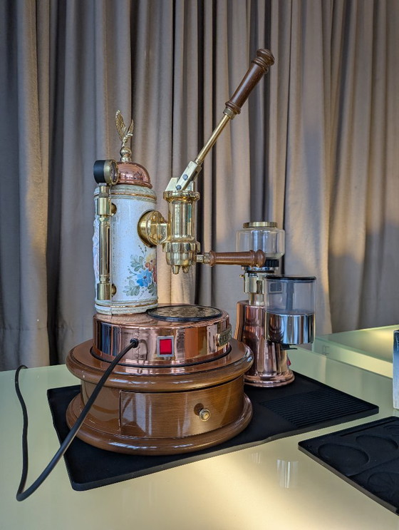 Image 1 of Elektra Micro Casa Lever S1 + macinacaffè Elektra + base Elektra SB + tazze Playa in acciaio inox