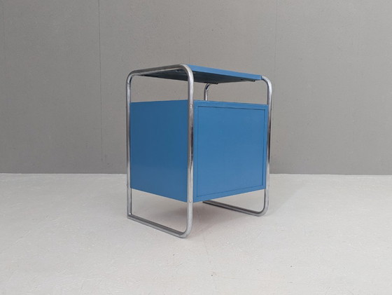 Image 1 of Table de nuit Thonet B 107 par J. Fenyves, années 1930