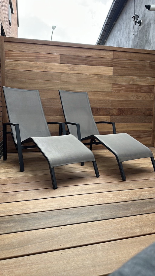 Deck chairs outdoor