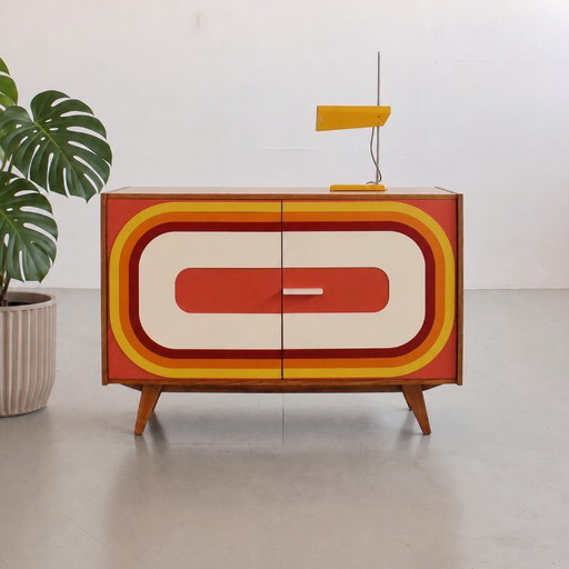 Vintage Sideboard in the New Colorful Mid-Century Design, 1960s