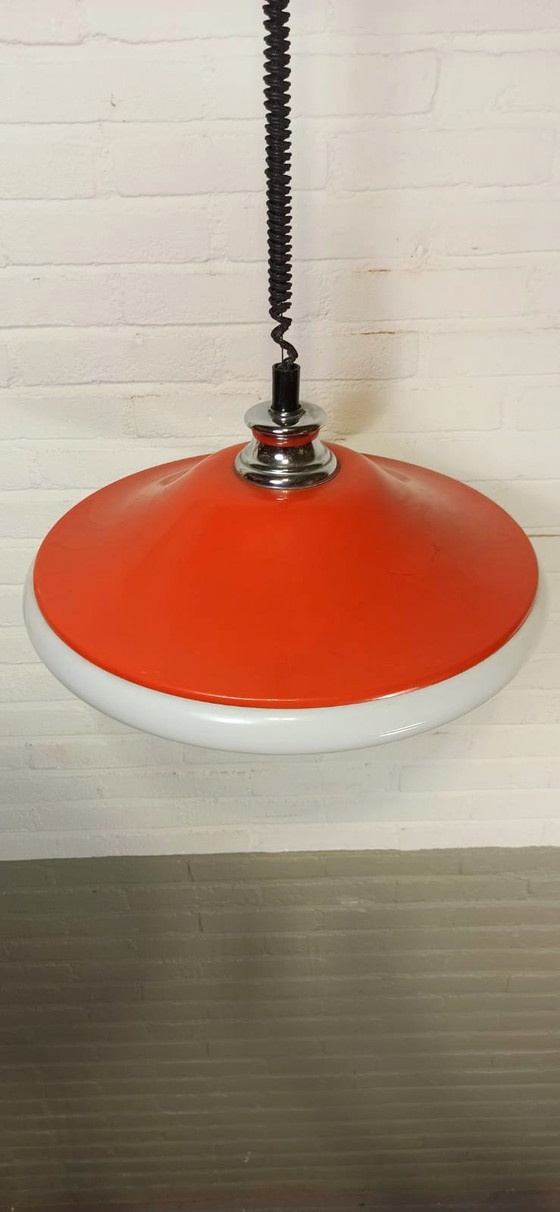 Image 1 of Space Age Pullout Pendant Lamp