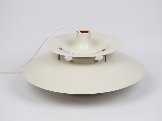 Danish Vintage PH 5 Pendant Lamp by Poul Henningsen, Louis Poulsen, 1958 – Aluminium (photo 5 of 12)