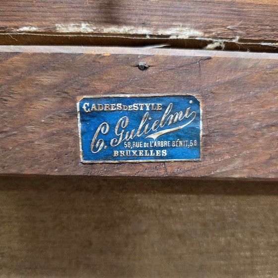 Image 1 of Antikes Ölgemälde eines Blumenstilllebens, Initialen ML.B., Anfang des 20. Jahrhunderts