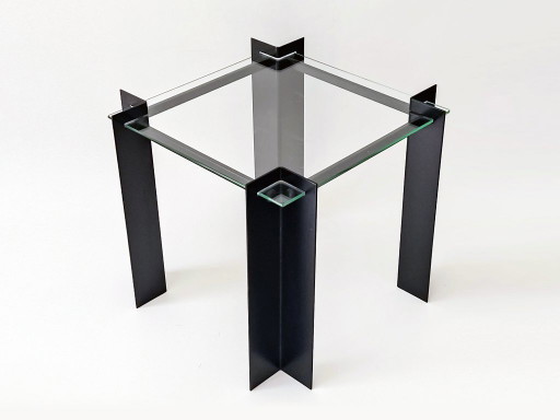Mesa auxiliar posmoderna – bijzettafels, Metal