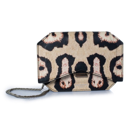 Givenchy schoudertas met luipaardprint en strik