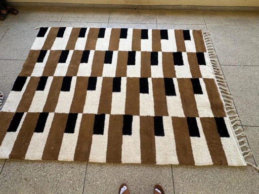 Tapis en laine fait main – Coloris personalisables 300cmx200cm