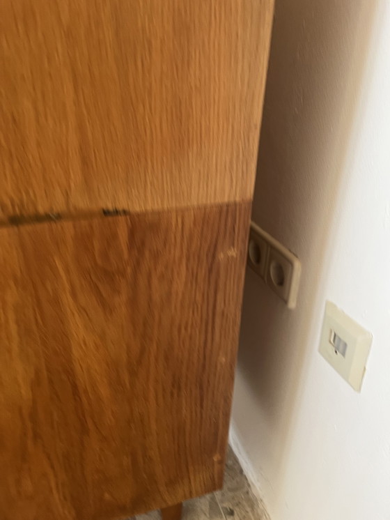 Image 1 of Vintage ladekast van teak en eikenhout