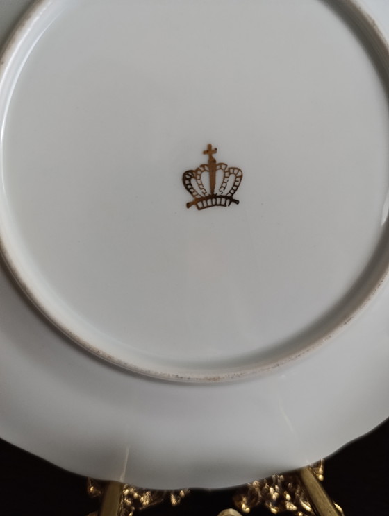 Set di 2 piatti decorativi vintage in porcellana tedesca. – Oggetti decorativi, Porcelain (photo 9 of 10)