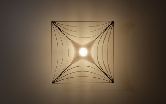 Image 1 of Architektonische Wand- oder Deckenleuchte, Belgien, 1960er Jahre