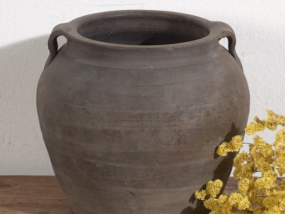 Pequeño jarrón antiguo gris (c.1900) #16 – Jarrones (photo 2 of 40)