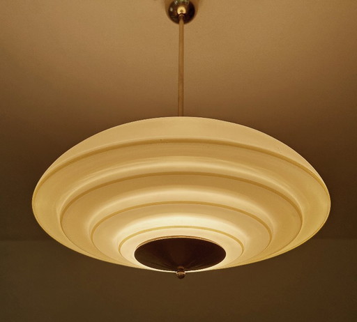 Art Deco Glass Pendant Lamp