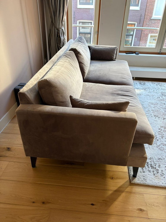 Image 1 of Bellissimo divano 3 posti color tortora (Homestock) 226 cm