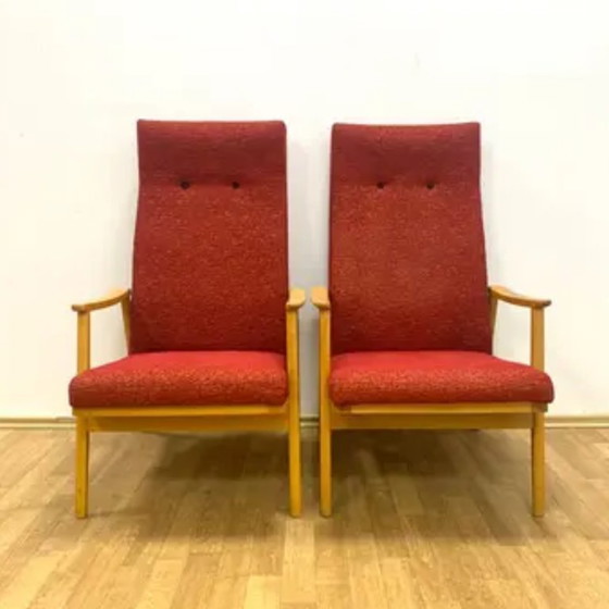 Image 1 of Retro fauteuils, TON, Tsjecho-Slowakije, jaren 60